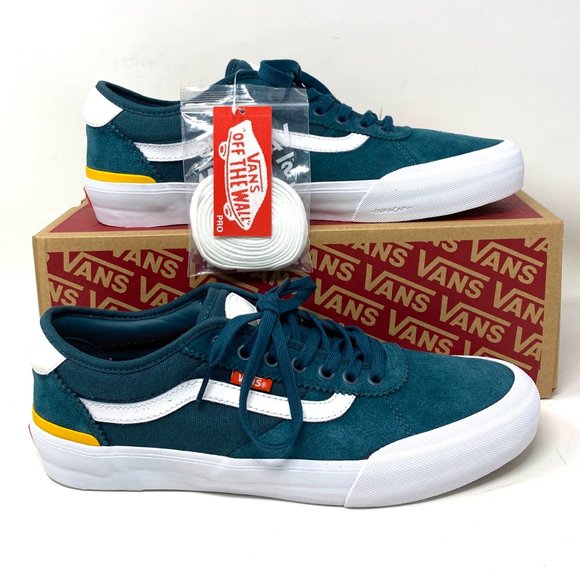 VANS Chima Pro 2 Prime Atlantic Blue Suede Men’s - Picture 6 of 10